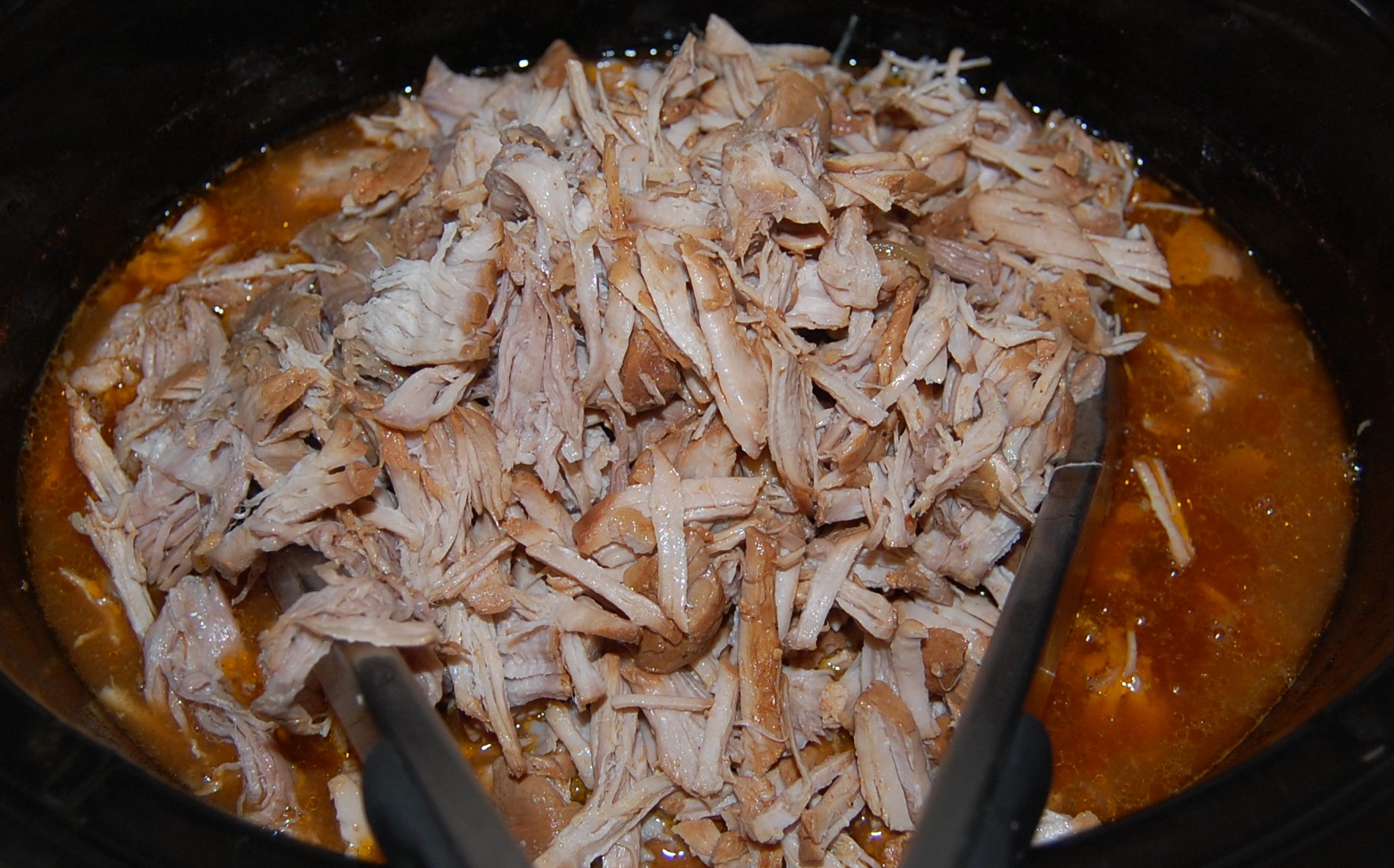 Slow Cooker Texas Pulled Pork - StolenRecipes.net