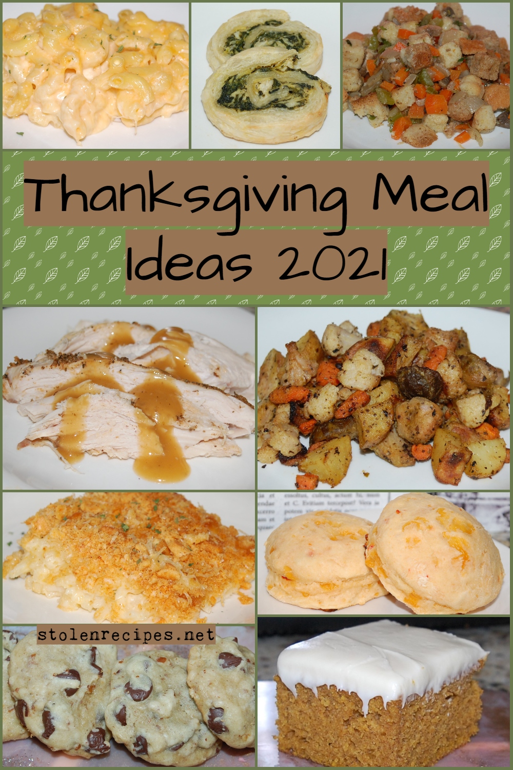 Thanksgiving Meal Ideas 2021 - StolenRecipes.net