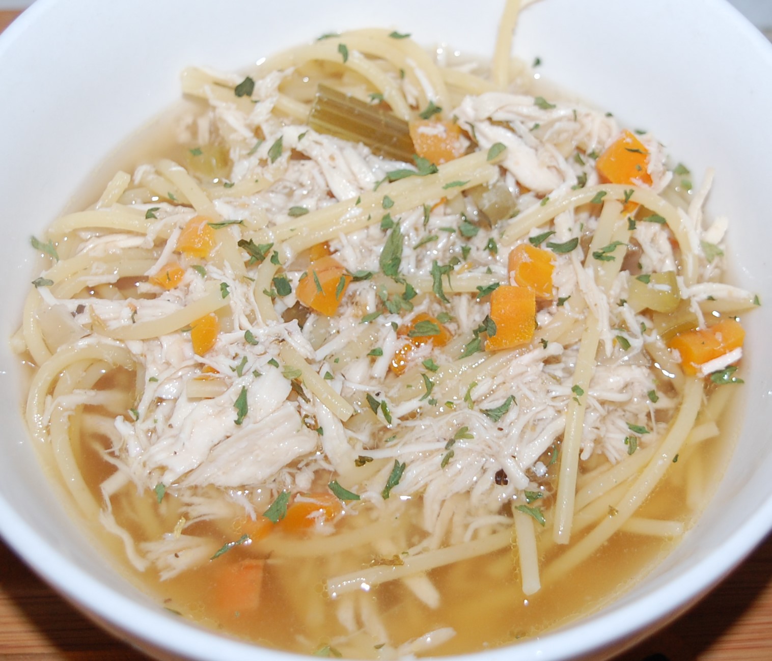 Slow Cooker Chicken Noodle Soup - Damn Delicious