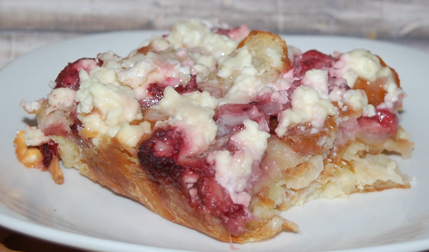 Sweet Croissant Breakfast Casserole - StolenRecipes.net