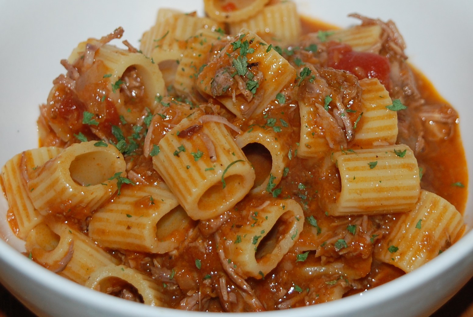 Big Batch Beef Ragu With Pasta